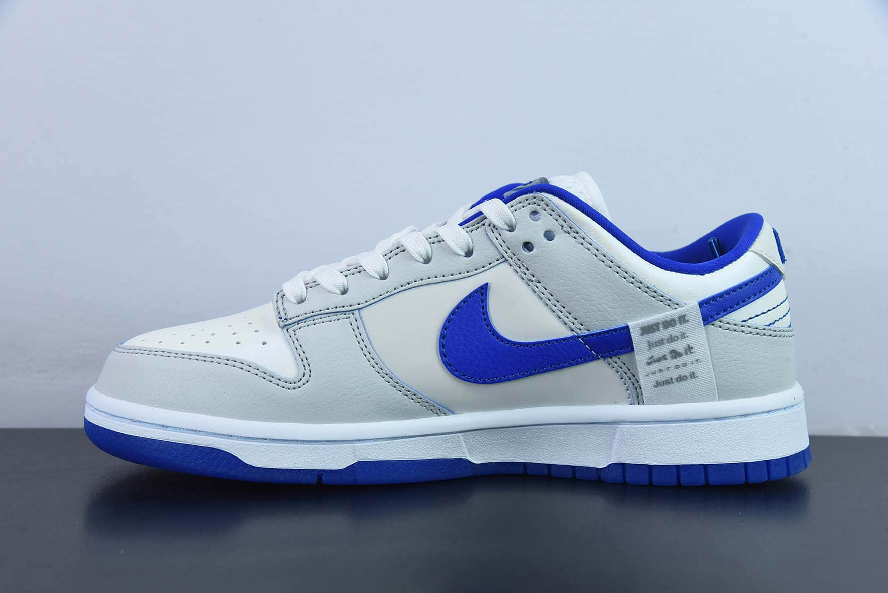 耐克Nike SB Dunk Low “WhiteBlue” 克莱因蓝SB低帮休闲滑板鞋纯原版本 货号:FB1841-110