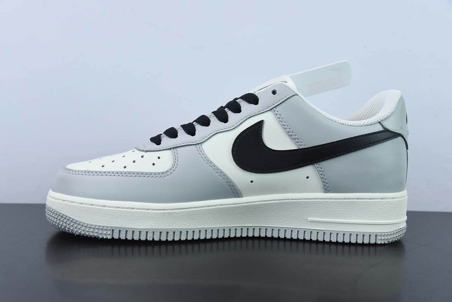 耐克Nike Air Force 1'07 Low Soot 新烟灰色空军一号低帮休闲板鞋纯原版本 货号:DO7417-991