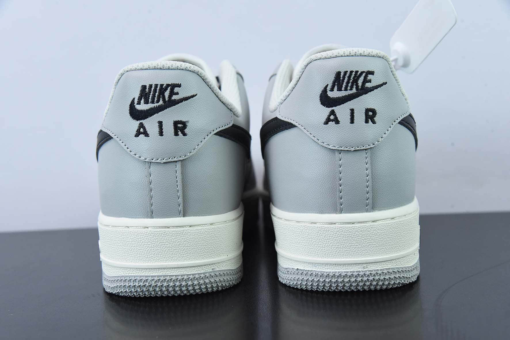 耐克Nike Air Force 1'07 Low Soot 新烟灰色空军一号低帮休闲板鞋纯原版本 货号:DO7417-991