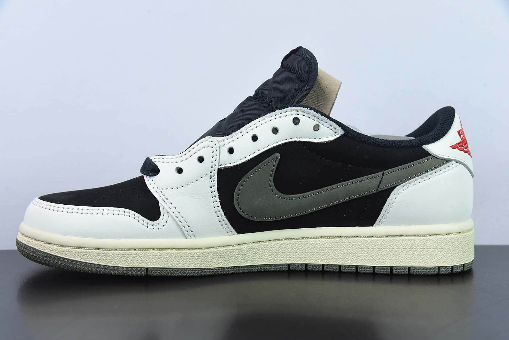 乔丹Air Jordan Travis Scott x Nike Wmns Air Jordan 1 Low OG SPOliveAJ1S联名反转熊猫橄榄绿低帮篮球鞋纯原版本 货号:DZ4137-106