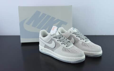 耐克Nike Basketbal Nike Air Force 1 Low ’07 “Four Horsemen”PE 勒布朗詹姆斯限定款深灰麂皮空军一号低帮休闲板鞋纯原版本 货号：DZ3696-005