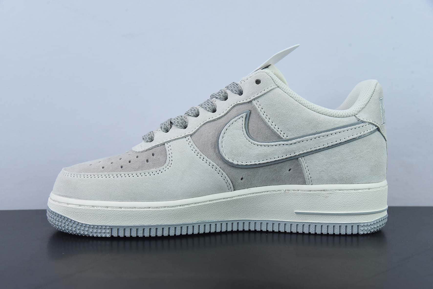 耐克Nike Basketbal Nike Air Force 1 Low '07 “Four Horsemen”PE 勒布朗詹姆斯限定款深灰麂皮空军一号低帮休闲板鞋纯原版本 货号:DZ3696-005