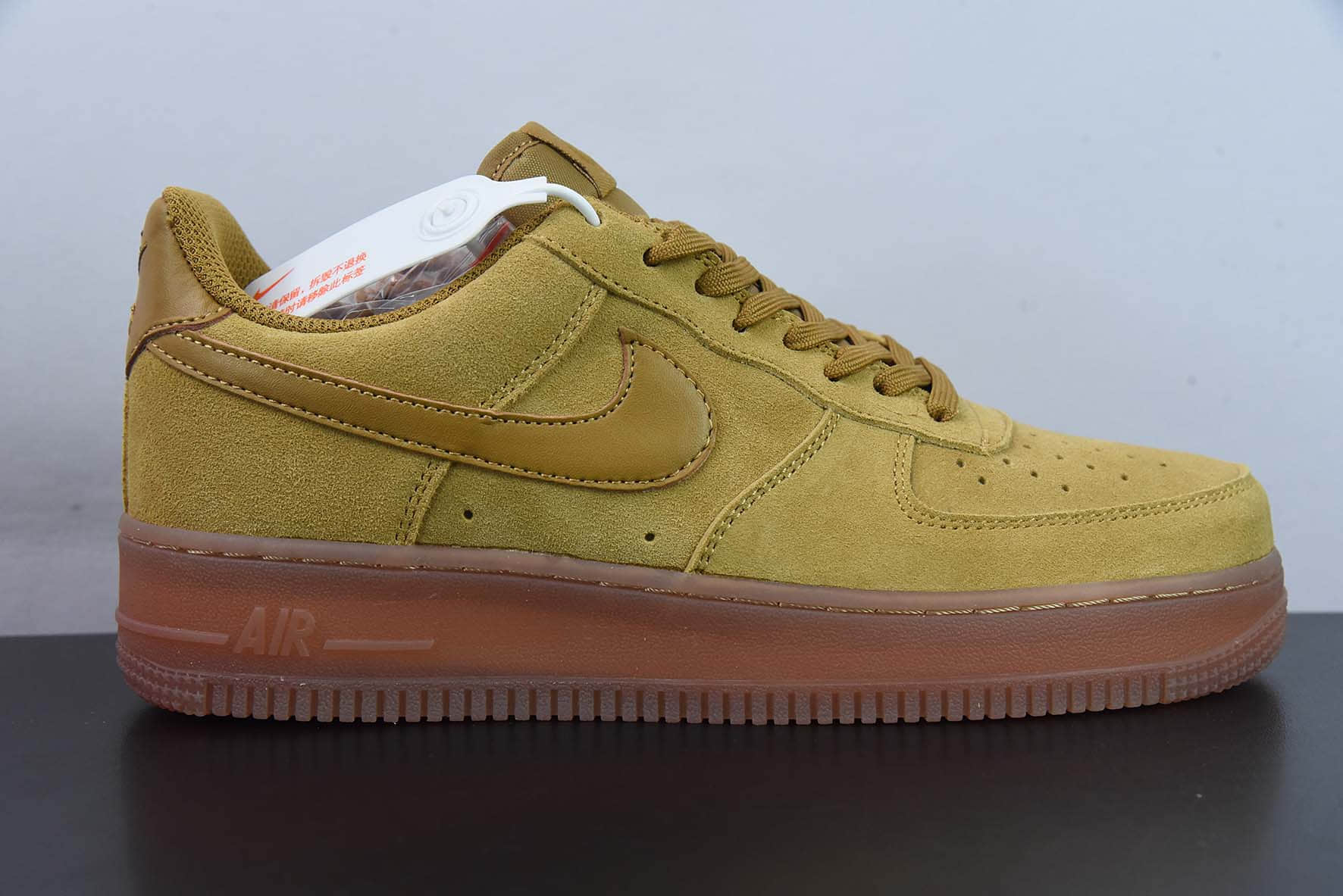 耐克Nike Air Force 1 Low 07 LV8 Wheat Flax 二代小麦空军一号低帮休闲板鞋纯原版本 货号：BQ5485-700