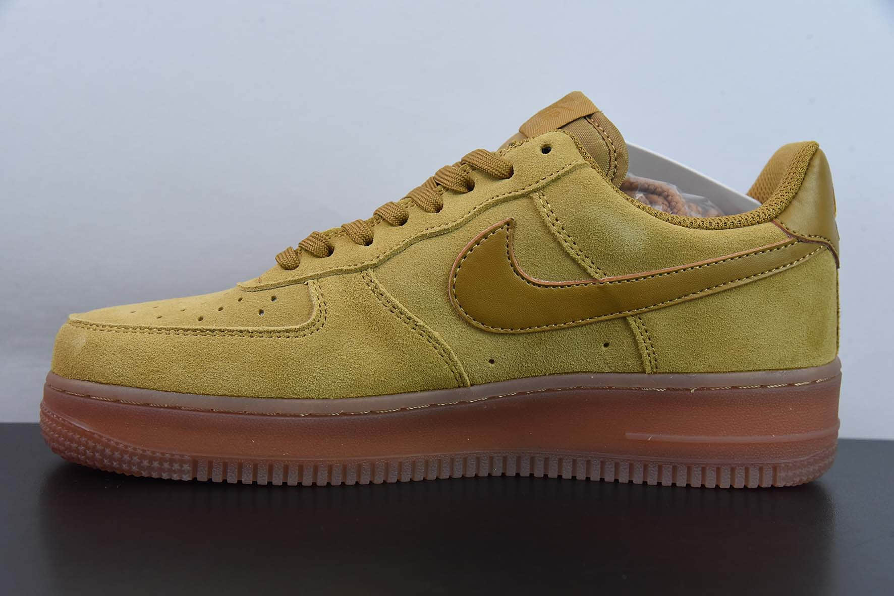 耐克Nike Air Force 1 Low 07 LV8 Wheat Flax 二代小麦空军一号低帮休闲板鞋纯原版本 货号：BQ5485-700