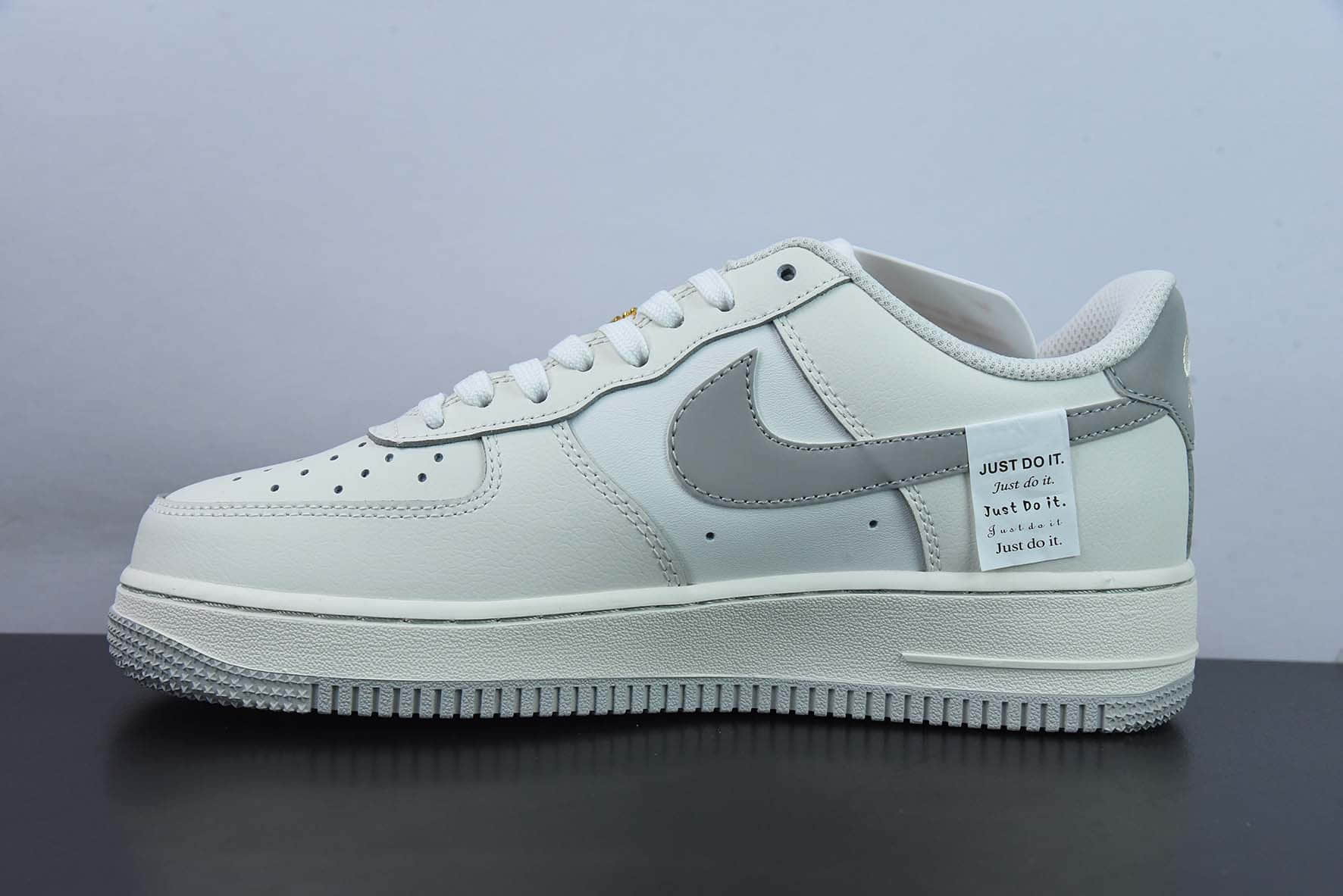 耐克Nike Air Force 1'07 Low “Silver snow” “银雪灰”空军一号低帮休闲板鞋纯原版本 货号:FB1839-333