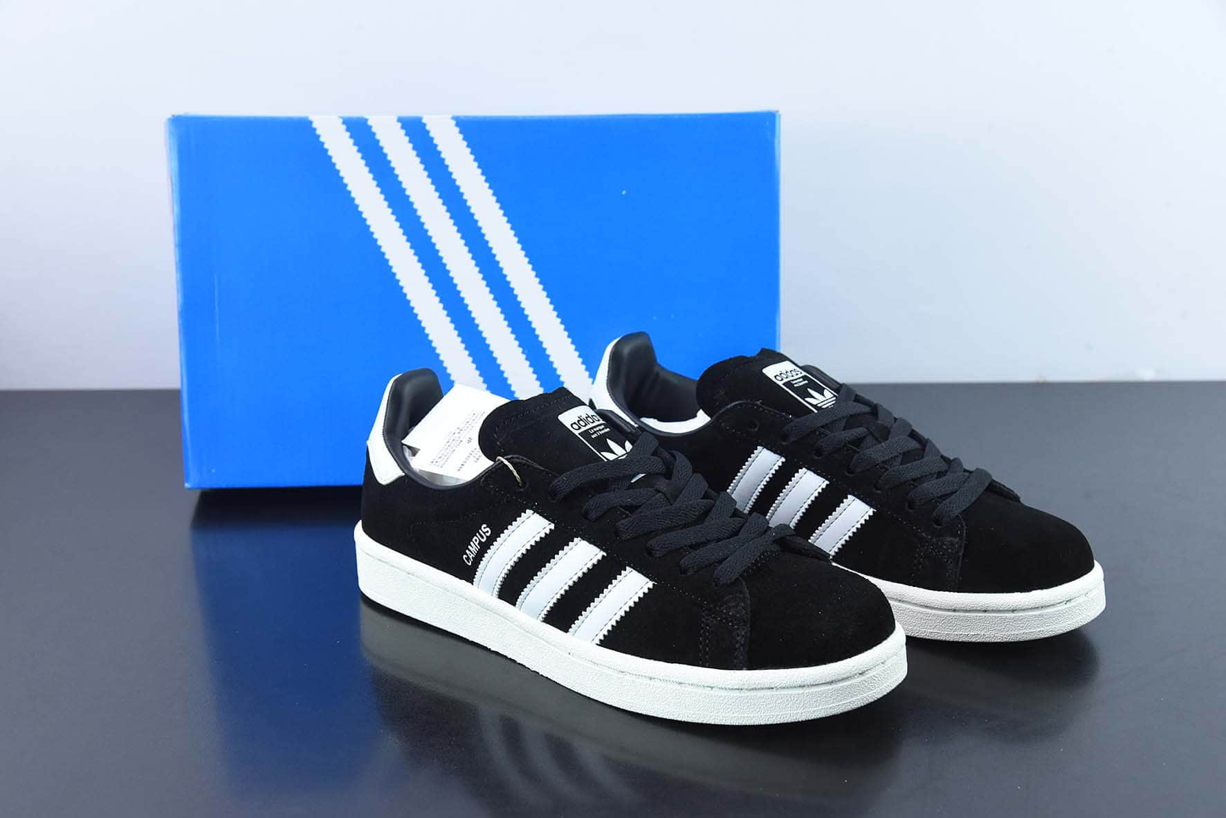 阿迪达斯Adidas Originals Campus 00s G学院系列黑白面包风休闲板鞋纯原版本 货号：BZ0084