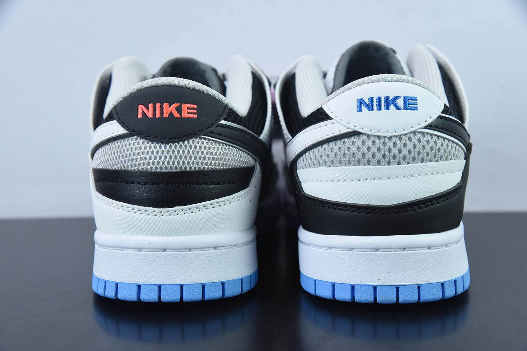 耐克Nike SB Dunk Scrap LowMismatch红蓝鸳鸯拼接缝合扣篮系列低帮板鞋纯原版本 货号:DN5381-001