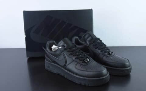 耐克Nike Ambush x Nk Air Force 1’07 Low Phantom Ambush联名款黑武士空军一号低帮休闲板鞋纯原版本 货号：DV3464-009