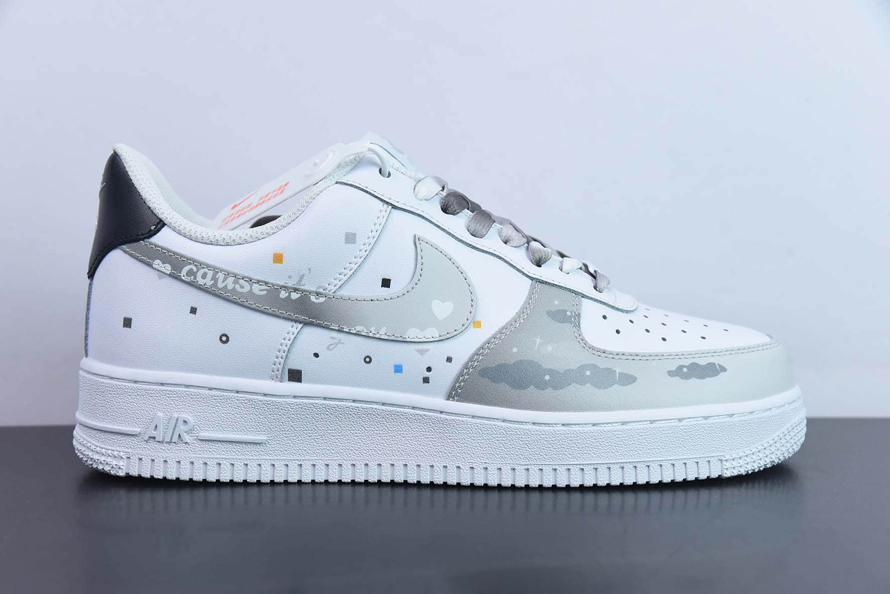 耐克Nike Air Force 1 Low’07云朵配色空军一号低帮休闲板鞋纯原版本 货号：CW2288-312 