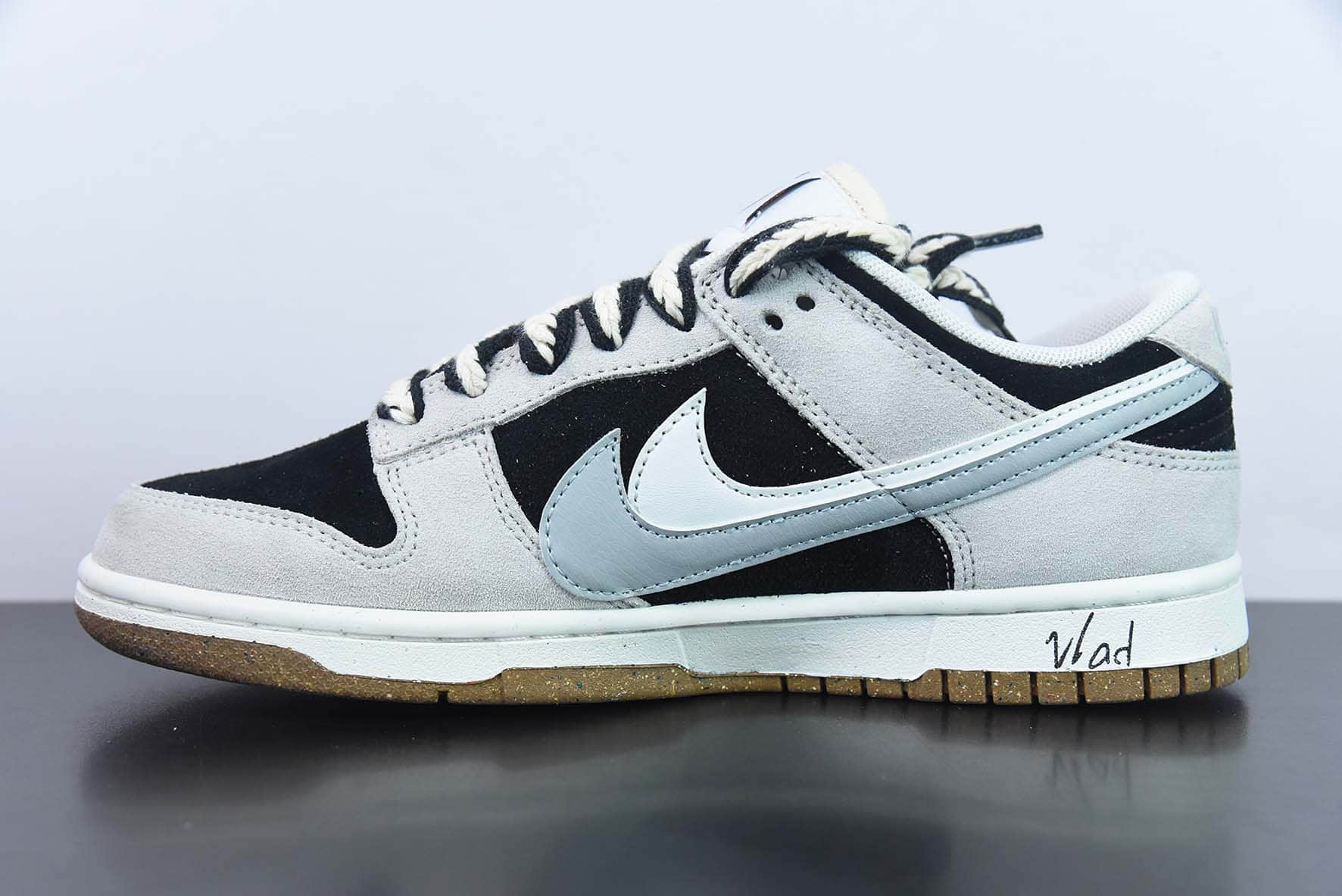 耐克Nike Dunk Low SE “85” 灰蓝黑双勾复古休闲板鞋纯原版本 货号：DO9457-118 