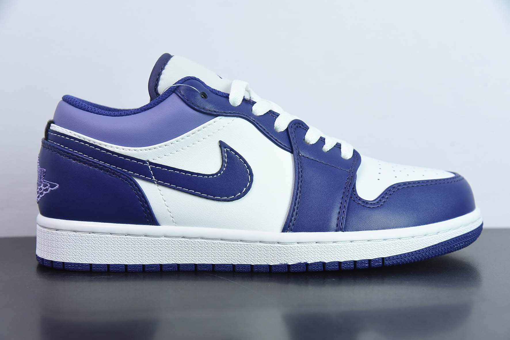 乔丹Air Jordan 1 Low Covered In Purple Tones AJ1紫白色低帮篮球鞋纯原版本 货号：553558-515