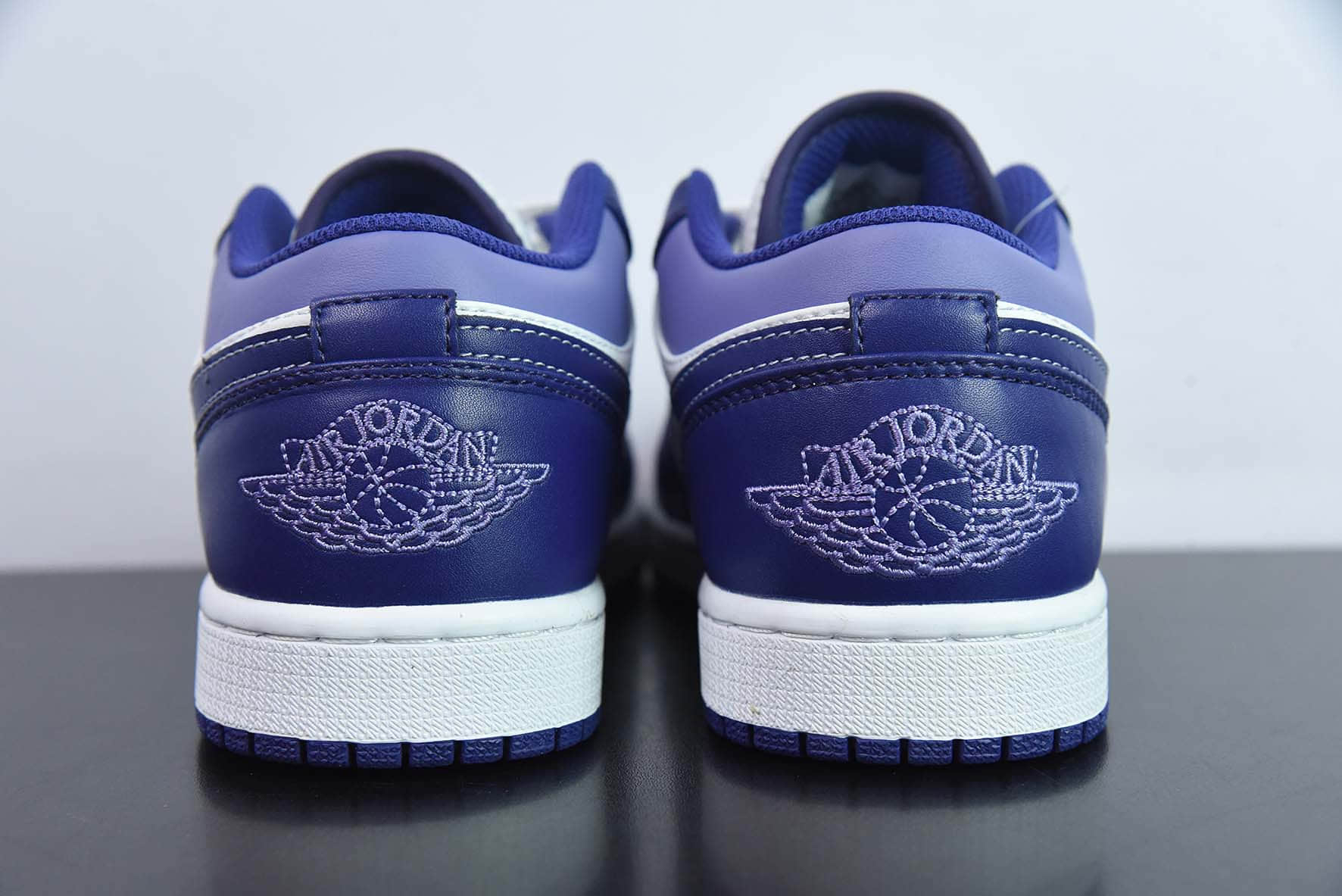 乔丹Air Jordan 1 Low Covered In Purple Tones AJ1紫白色低帮篮球鞋纯原版本 货号：553558-515