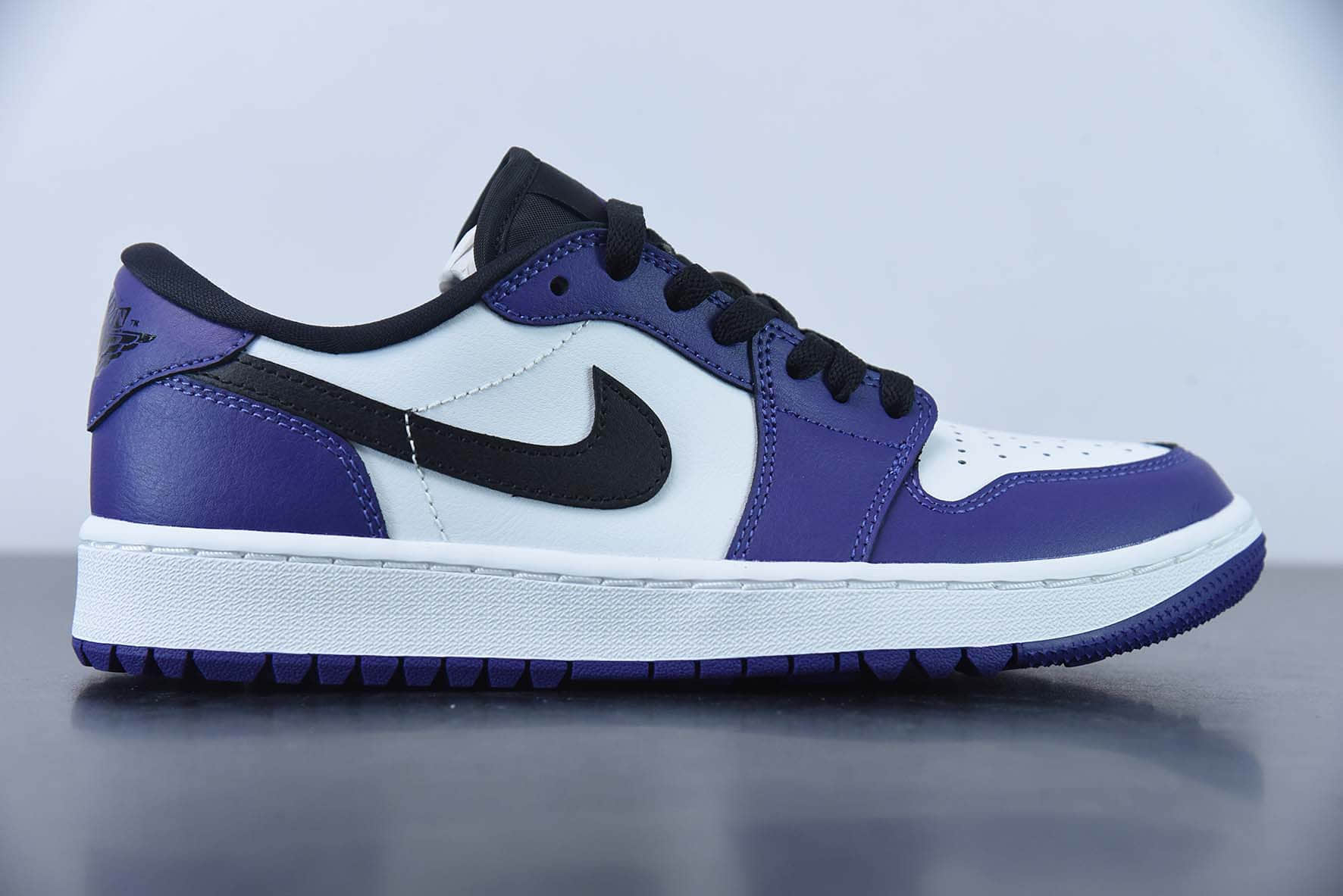 乔丹Air Jordan 1 Low Golf 白紫高尔夫系列低帮篮球鞋纯原版本 货号：DD9315-105