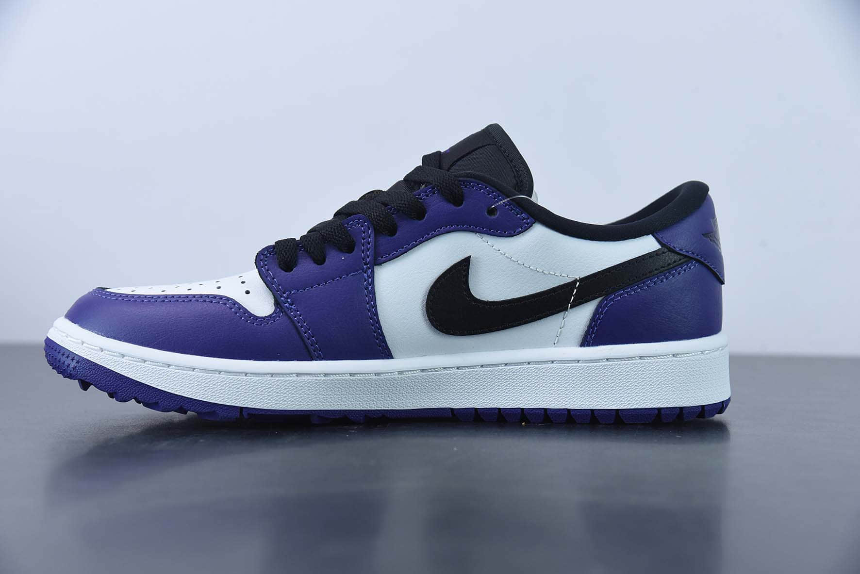 乔丹Air Jordan 1 Low Golf 白紫高尔夫系列低帮篮球鞋纯原版本 货号：DD9315-105