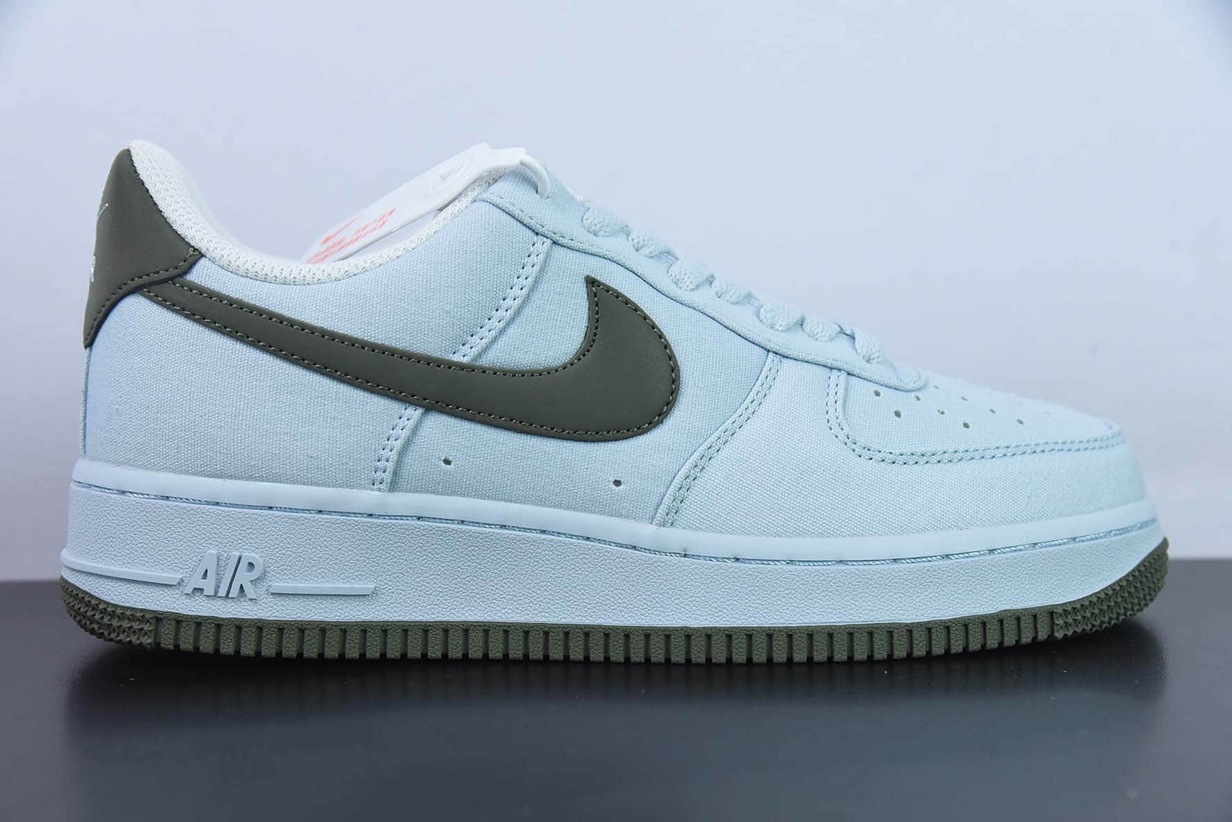 耐克Nike Air Force 1'07 Low 月绿布面空军一号休闲板鞋纯原版本 货号：DG2296-002