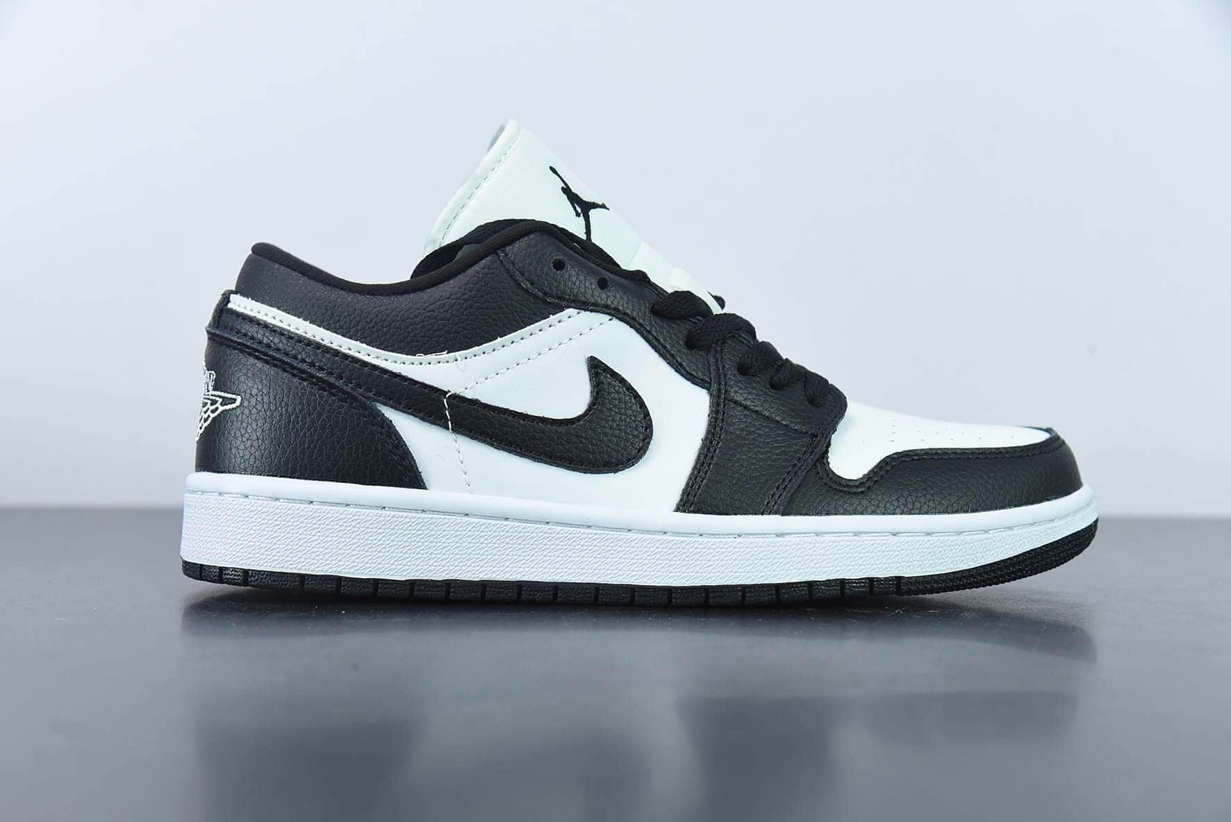 乔丹Air Jordan 1 Low Panda AJ1 黑白熊猫低帮篮球鞋纯原版本 货号：DC0774-101 