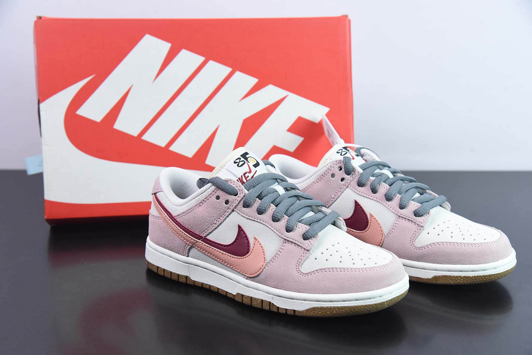 耐克Nike Dunk Low SE 85双钩熊猫魔法椰奶粉复古休闲板鞋纯原版本 货号：DO9457-120 
