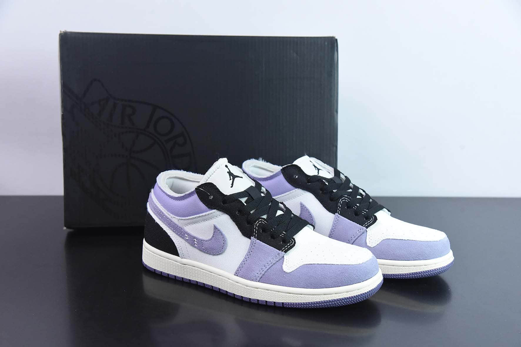 乔丹Air Jordan 1 Low 香芋紫低帮篮球鞋纯原版本 货号：DZ4135-002