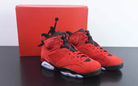 乔丹Air Jordan 6 Retro Toro AJ6愤怒公牛高帮篮球鞋纯原版本 货号：CT8529-600
