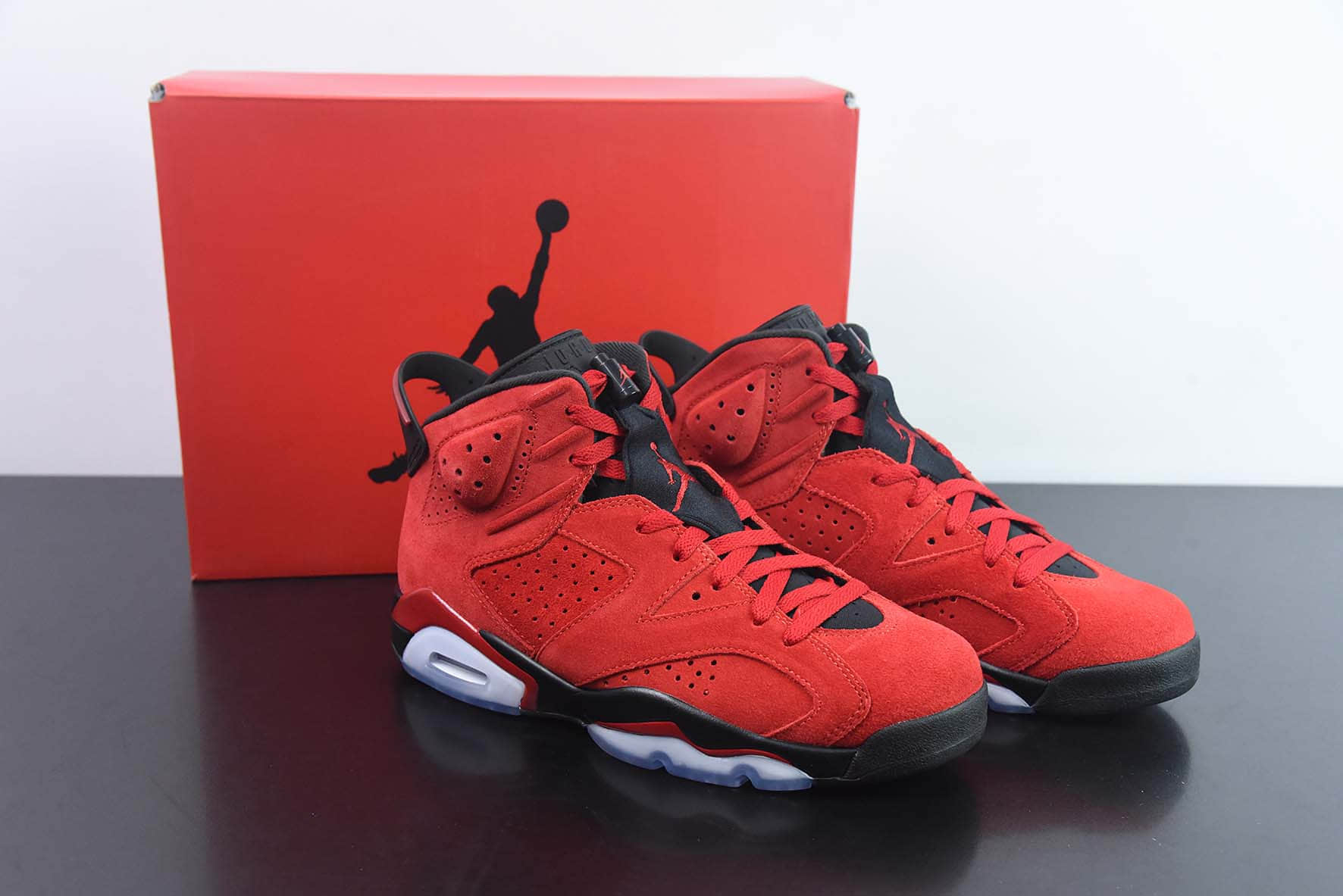 乔丹Air Jordan 6 Retro Toro AJ6愤怒公牛高帮篮球鞋纯原版本 货号：CT8529-600