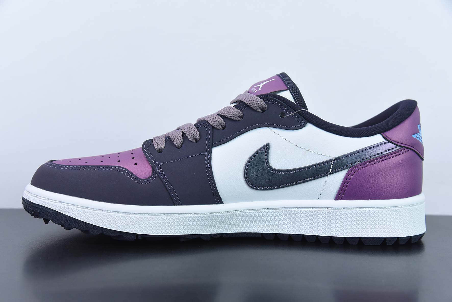 乔丹Air Jordan 1 Low Golf Copa AJ1高尔夫系列白紫脚趾低帮文化篮球鞋纯原版本 货号：DZ9787-155