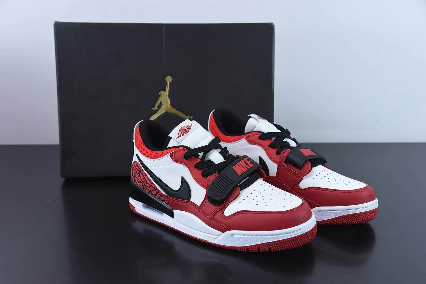 乔丹Air Jordan Legacy 312白红芝加哥低帮文化休闲运动篮球鞋纯原版本 货号：CD7069-116