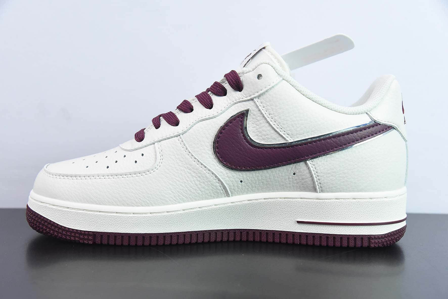 耐克Nike Air Force 1'07 Low Keep Fresh 米酒红小勾空军一号低帮休闲板鞋纯原版本 货号:BM2023-102