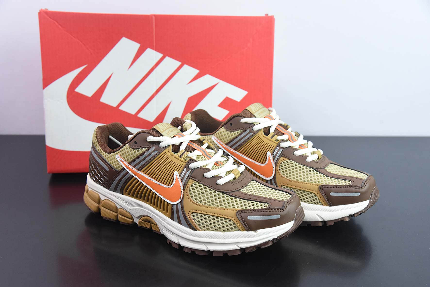 耐克Nike Zoom Vomero 5 佛莫罗5代黄褐经典复古潮流运动鞋纯原版本 货号:FB9149-700