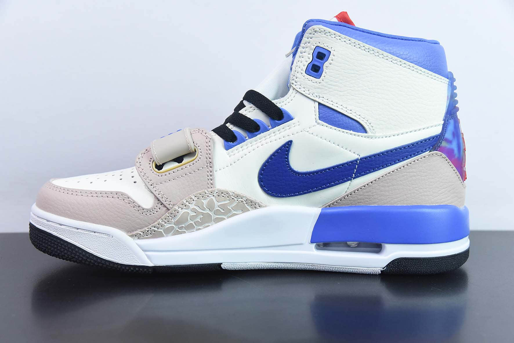 乔丹Air Jordan Legacy AJ312 米棕爆裂纹高帮魔术贴三合一板鞋纯原版本 货号:FD4332-141