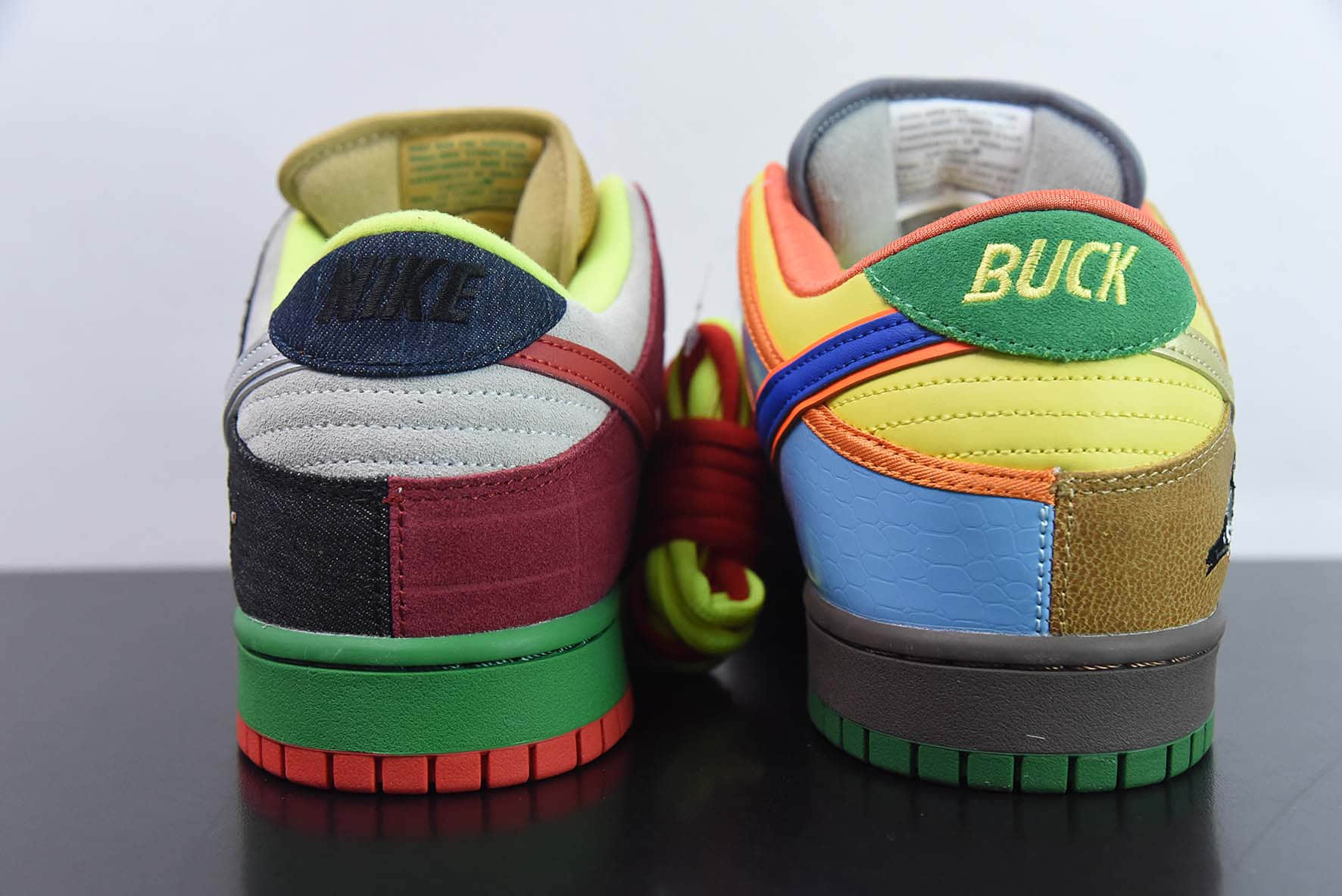 耐克NIKE SB Dunk What the Dunk 慈善鸳鸯鸽子SB低帮休闲板鞋纯原版本 货号：318403-141 