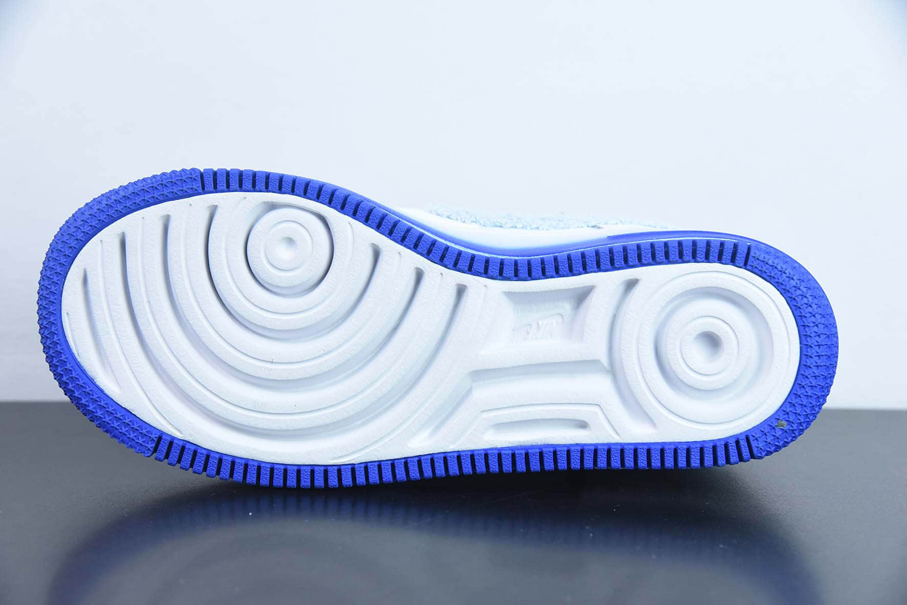 耐克Nike WMNS Air Force 1 ShadowPastel白蓝毛巾勾空军一号轻量增高低帮百搭板鞋纯原版本 货号:FJ4567-100