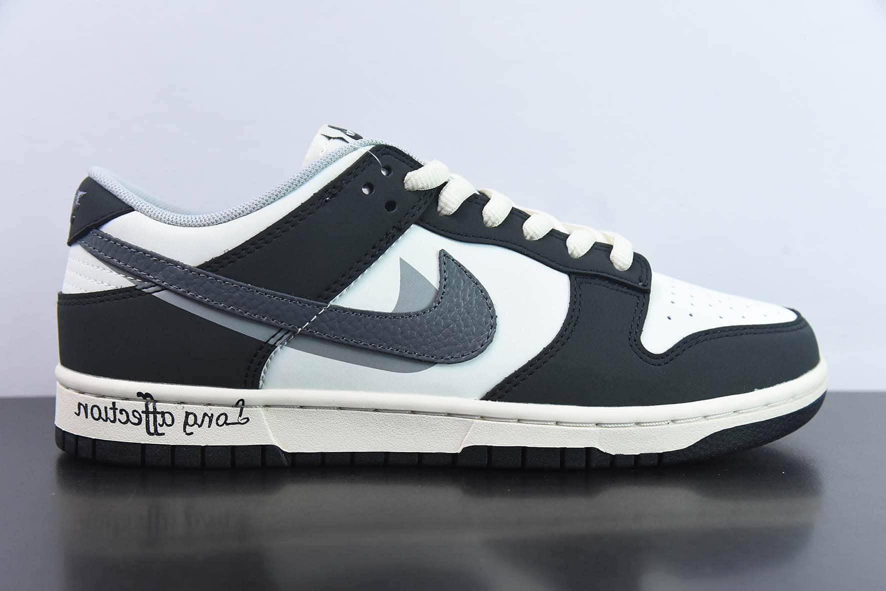 耐克Nike SB Dunk Low大友克洋联名款黑灰SB低帮休闲滑板鞋纯原版本 货号：DD0302-256 