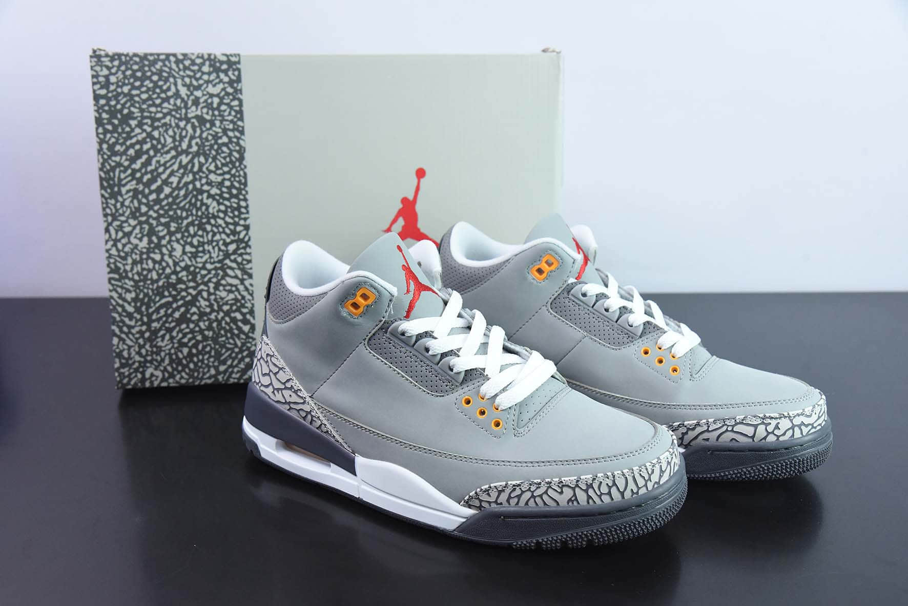 乔丹Air Jordan 3 SE Denim AJ3狼灰水泥爆裂纹复古休闲运动文化篮球鞋纯原版本 货号：CT8532-012 