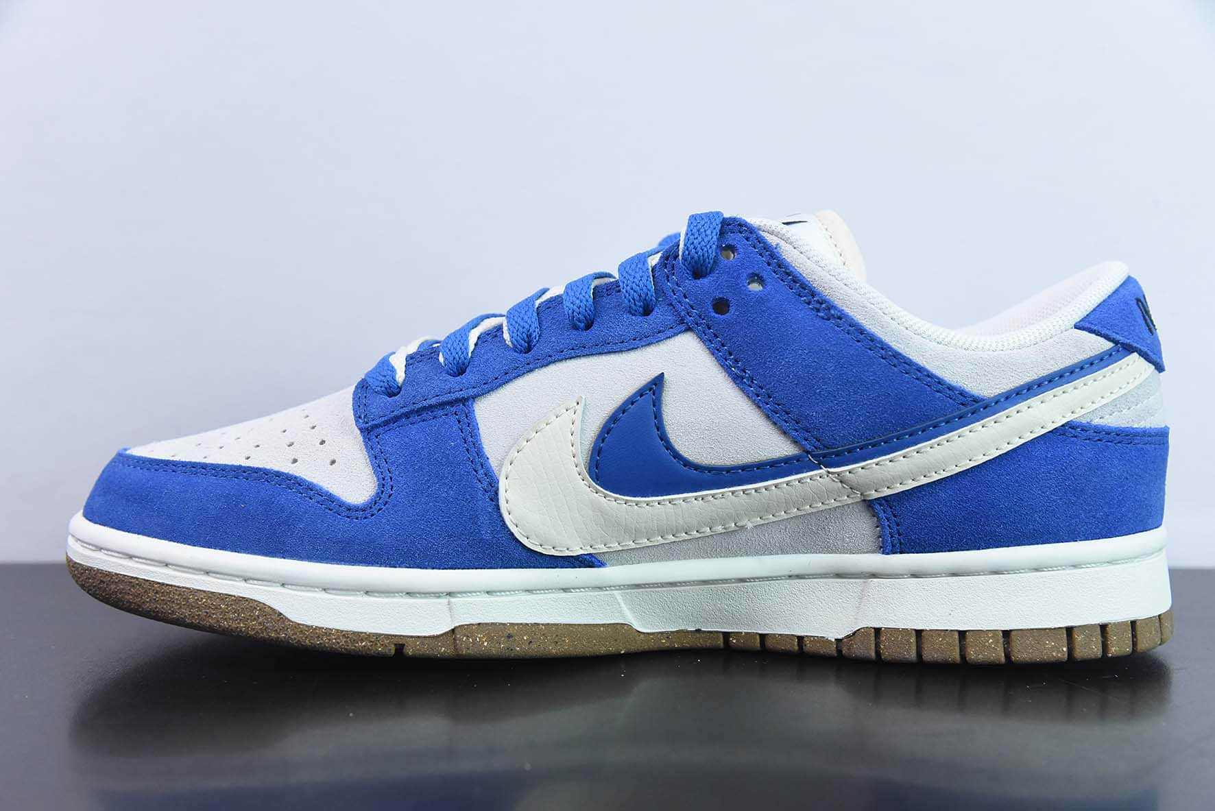 耐克Nike SB Dunk Low 85 双勾白灰蓝 SB低帮运动休闲板鞋纯原版本 货号：DO9457-139 