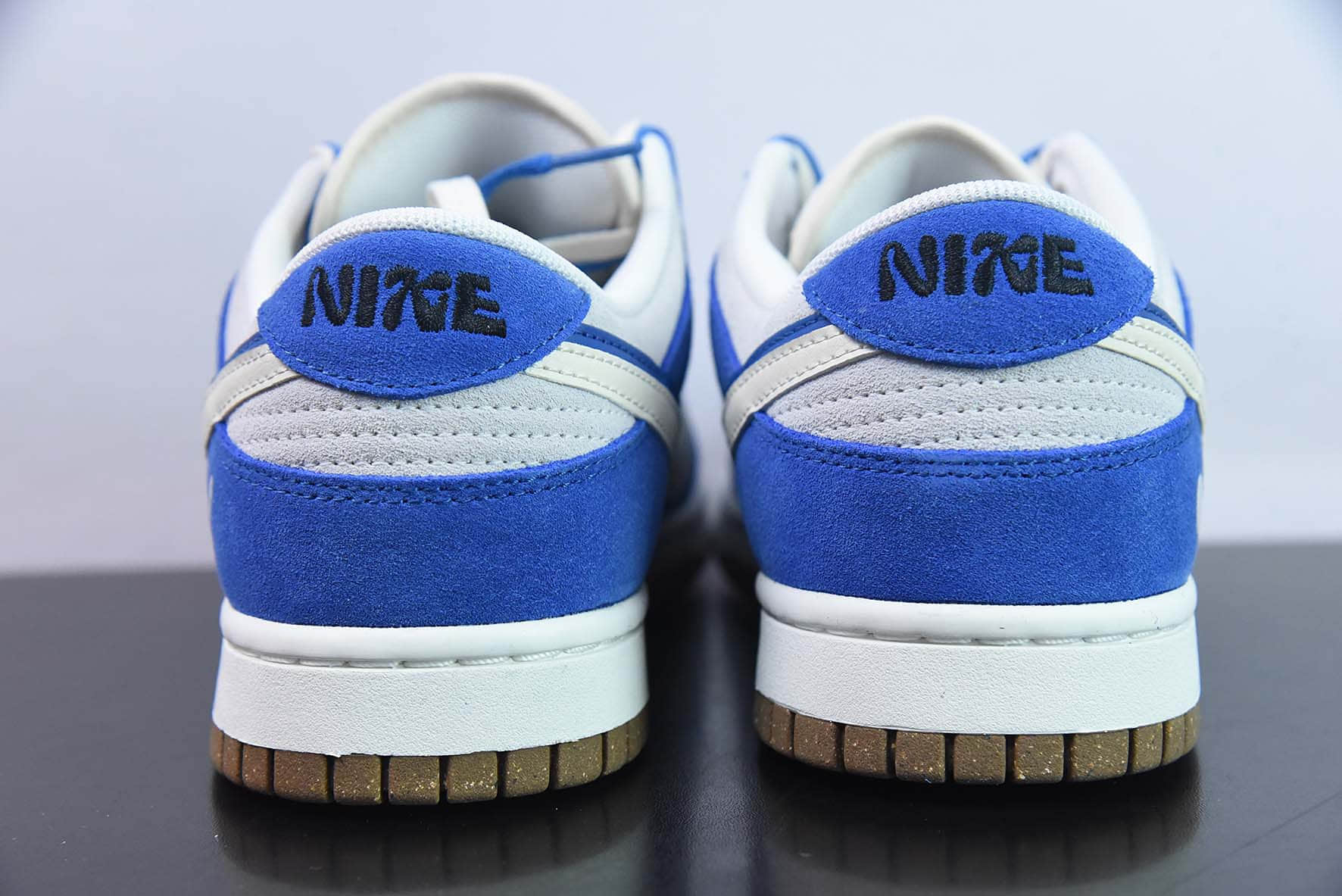 耐克Nike SB Dunk Low 85 双勾白灰蓝 SB低帮运动休闲板鞋纯原版本 货号：DO9457-139 