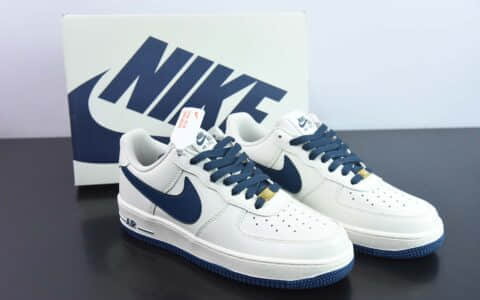 耐克Nike Air Force 1 Low ’07 深蓝大勾低帮空军一号休闲板鞋纯原版本 货号：SP0758-026