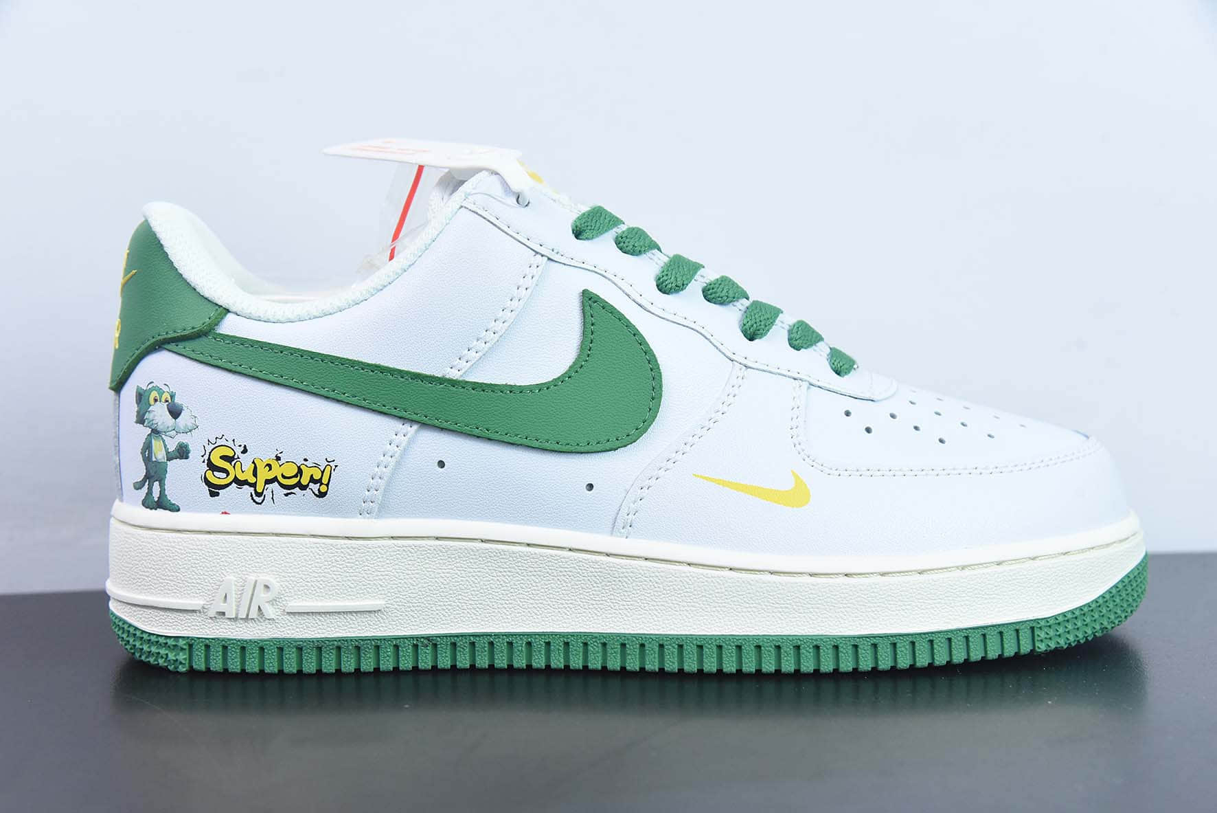 耐克NIke Air Force 1 '07 Low “Super PUMA联名--米白碧玉”空军一号低帮休闲板鞋纯原版本 货号:BS9055-721