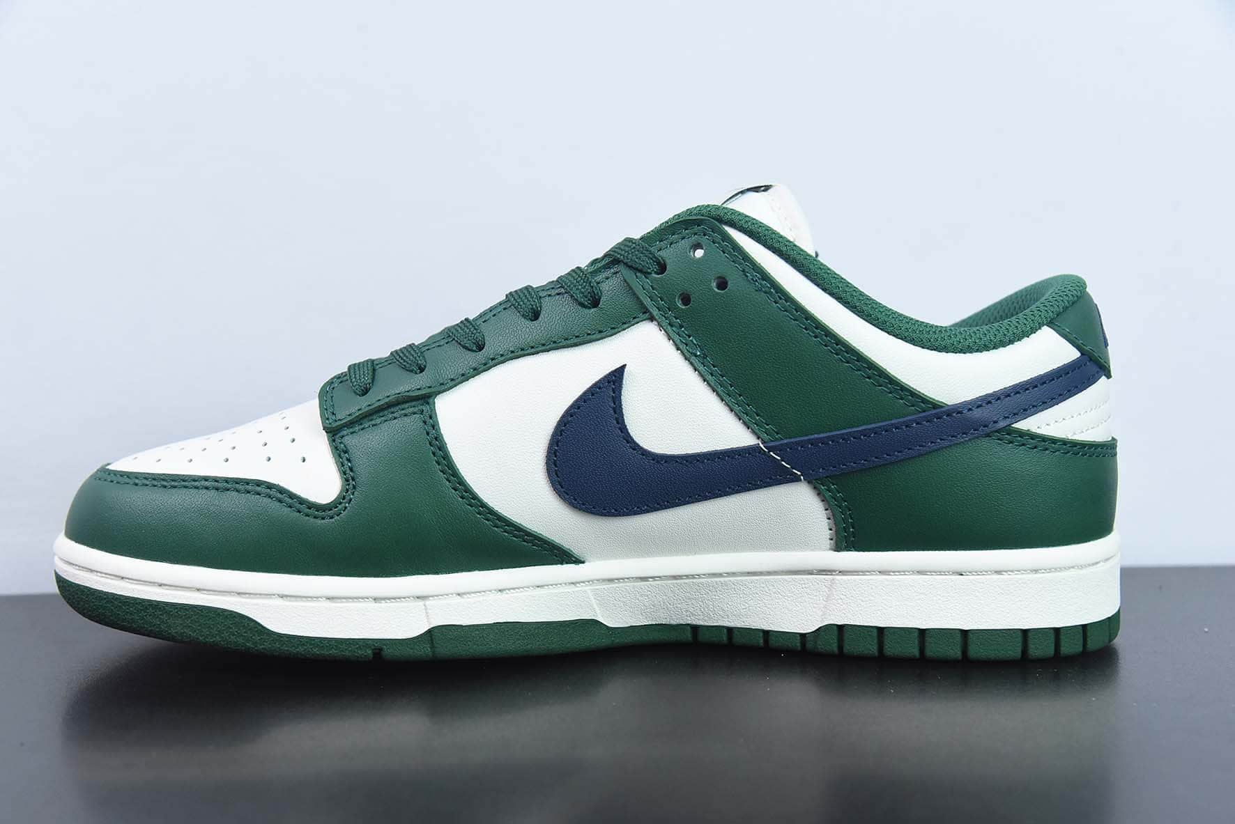 耐克Nike Dunk Low Gorge Green 复古白蓝绿SB低帮运动休闲板鞋纯原版本 货号：DD1503-300