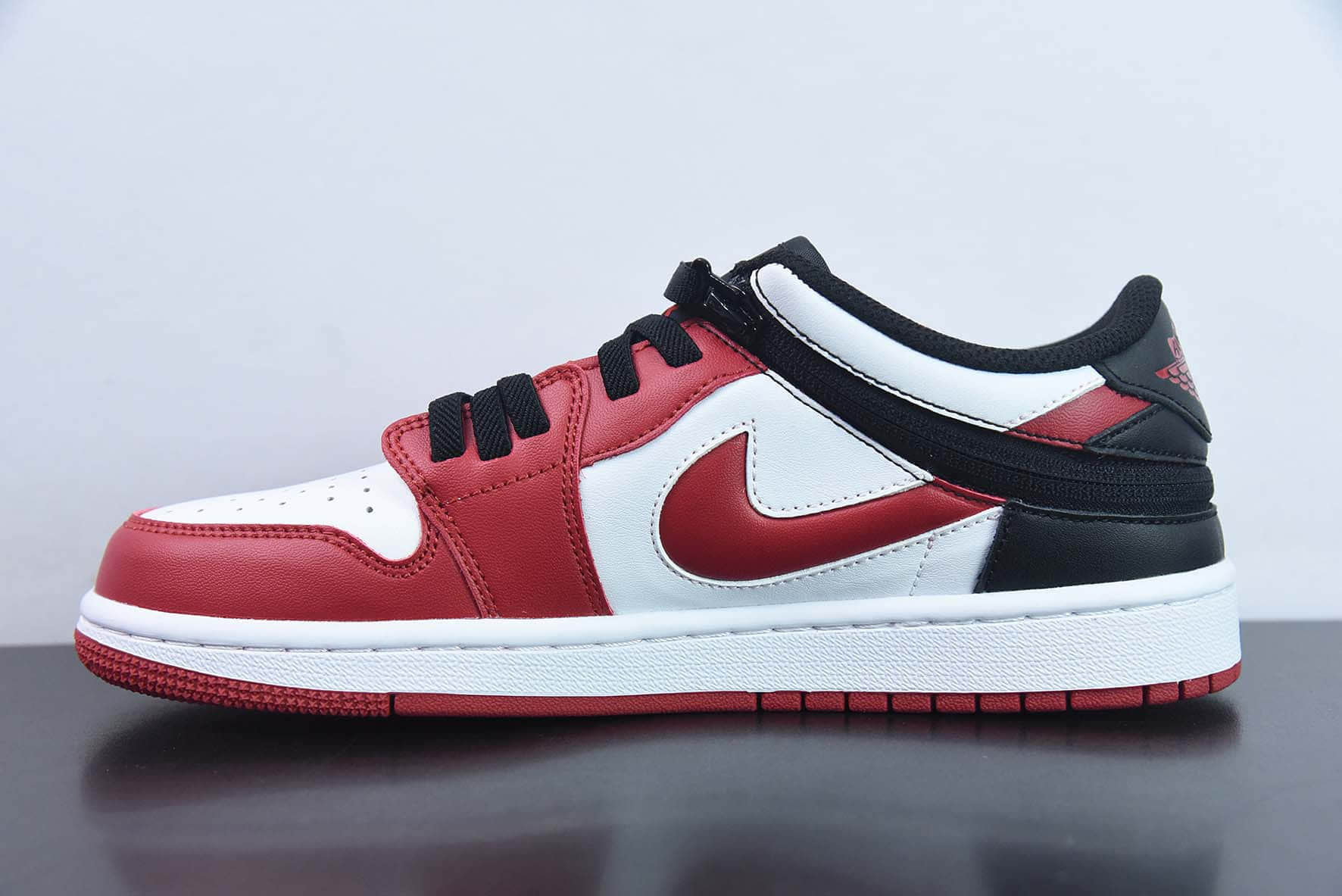 乔丹Air Jordan 1 Low FlyEase Gym Red AJ1 芝加哥红全新低帮篮球鞋纯原版本 货号：DM1206-163