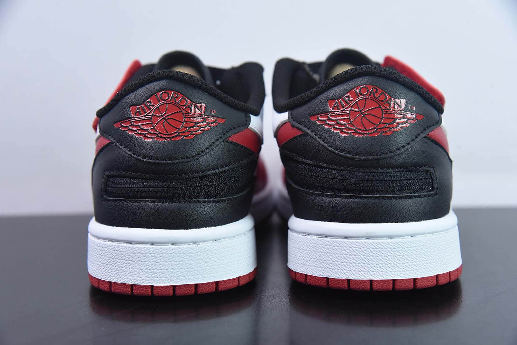 乔丹Air Jordan 1 Low FlyEase Gym Red AJ1 芝加哥红全新低帮篮球鞋纯原版本 货号：DM1206-163