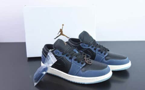乔丹Air Jordan 1 Low AJ1黑篮白低帮休闲文化篮球鞋纯原版本 货号：FJ5478-010