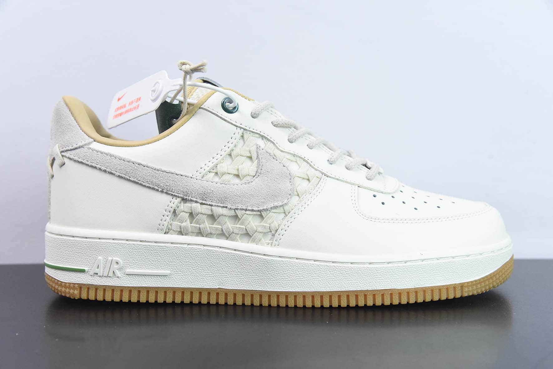 耐克Nike Air Force 1 Low竹米白小香风空军一号低帮休闲板鞋纯原版本 货号:FN0369-101