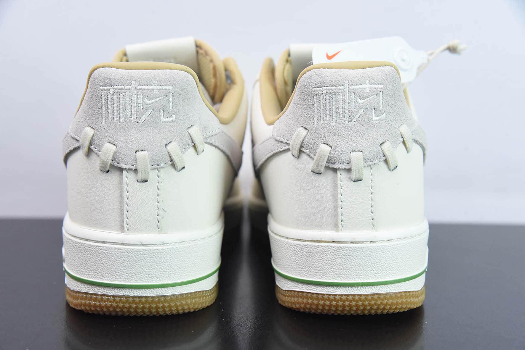 耐克Nike Air Force 1 Low竹米白小香风空军一号低帮休闲板鞋纯原版本 货号:FN0369-101