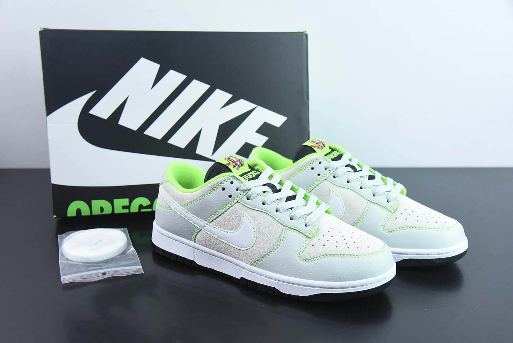 耐克Nike Dunk Low Oregon Ducks 俄勒冈鸭队主题配色SB低帮休闲滑板鞋纯原版本 货号:FQ7260-001