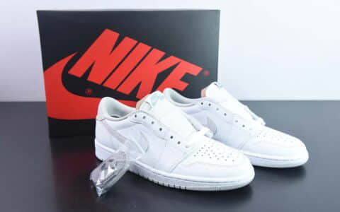 乔丹Air Jordan 1 Low OG Neutral Grey AJ1灰白低帮复古文化篮球鞋纯原版本 货号：CZ0790-100