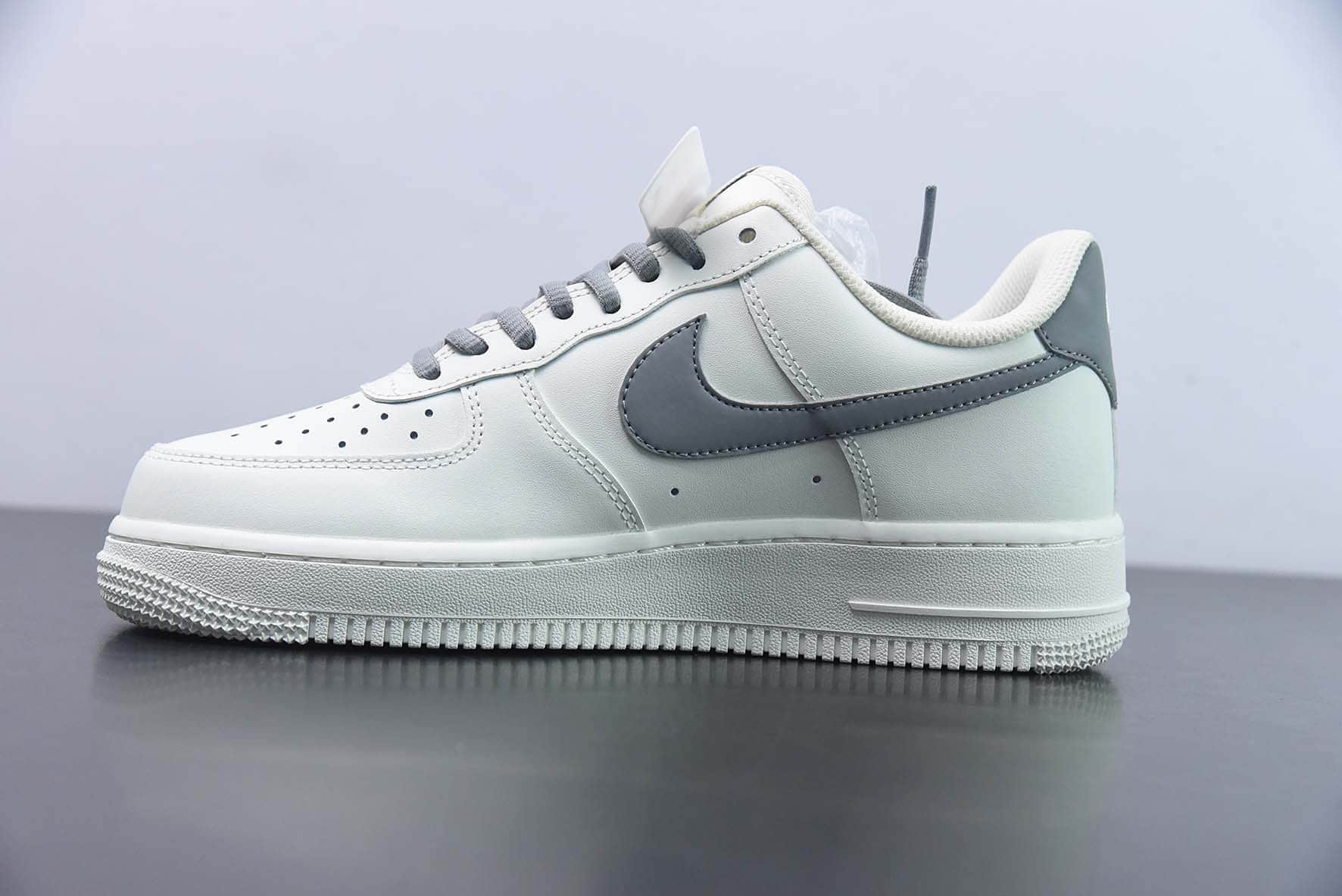 耐克Nike Air Force 1 Low '07 米白灰低帮空军一号休闲板鞋纯原版本 货号：CQ5059-222