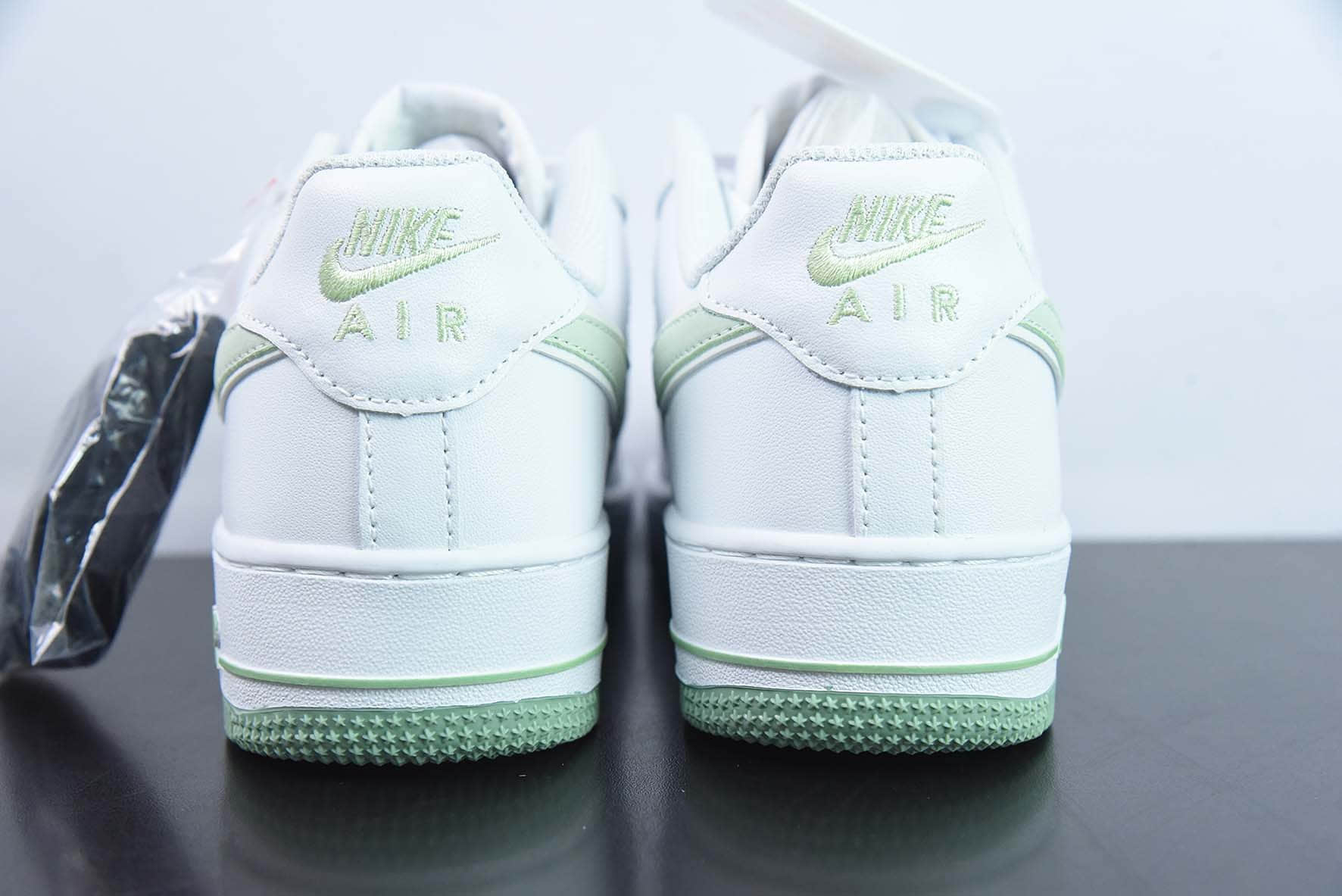 耐克Nike Air Force 1‘07 Low ”Swoosh“ 草绿小勾空军一号低帮休闲板鞋纯原版本 货号:CV5696-968