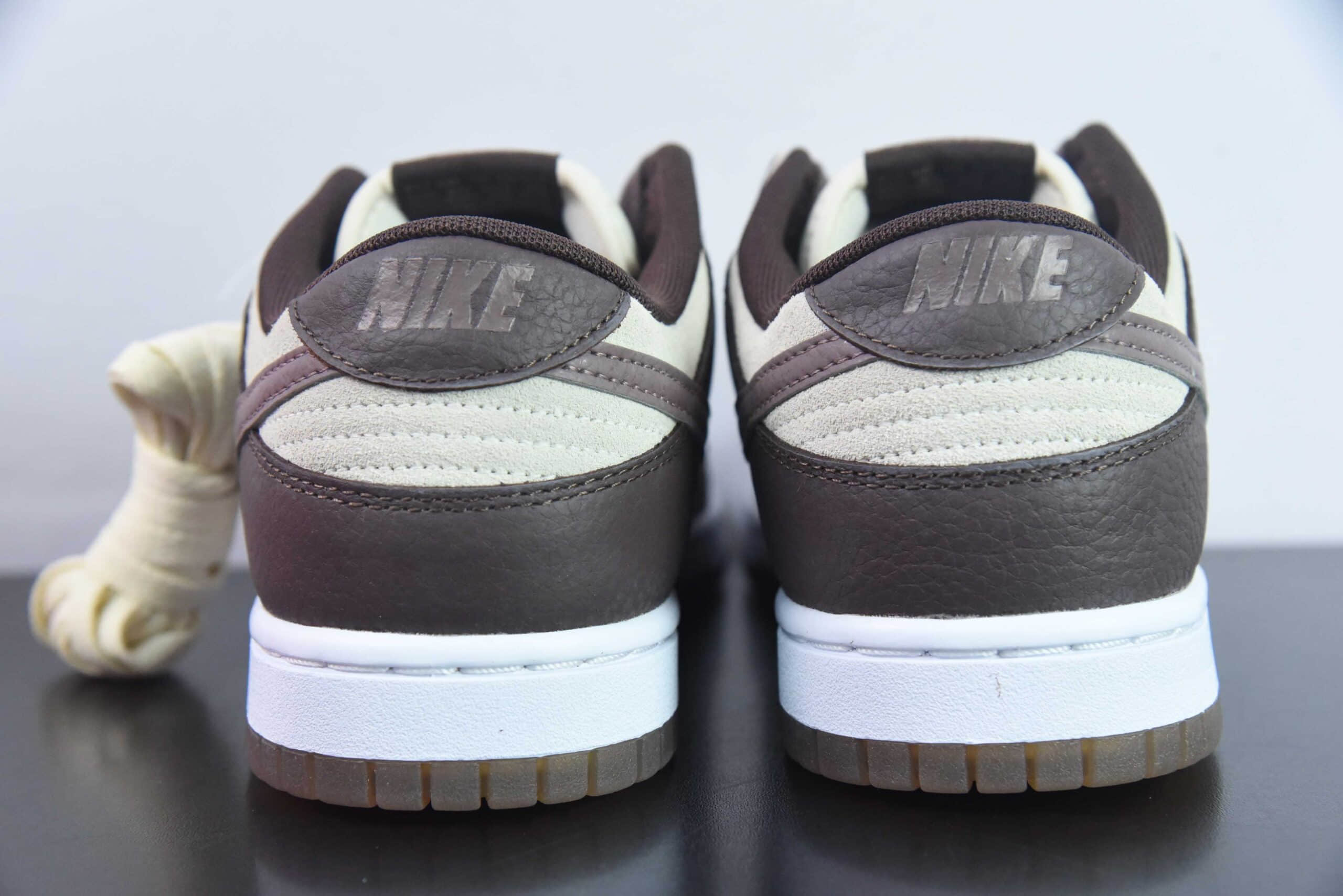 耐克Nike DUNK Low Plum Eclipse 深棕咖啡SB低帮休闲滑板鞋纯原版本 货号：FJ4734-100 