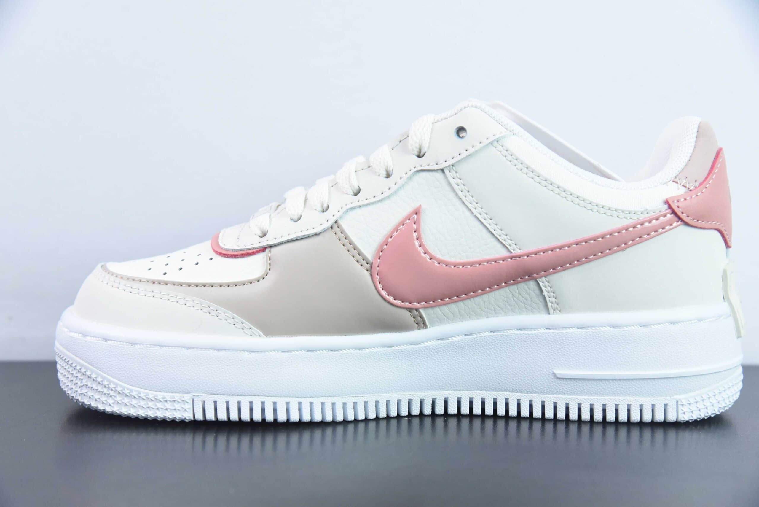 耐克Nike Air Force 1 AF1马卡龙白粉空军一号低帮休闲板鞋纯原版本 货号:DZ1847-001