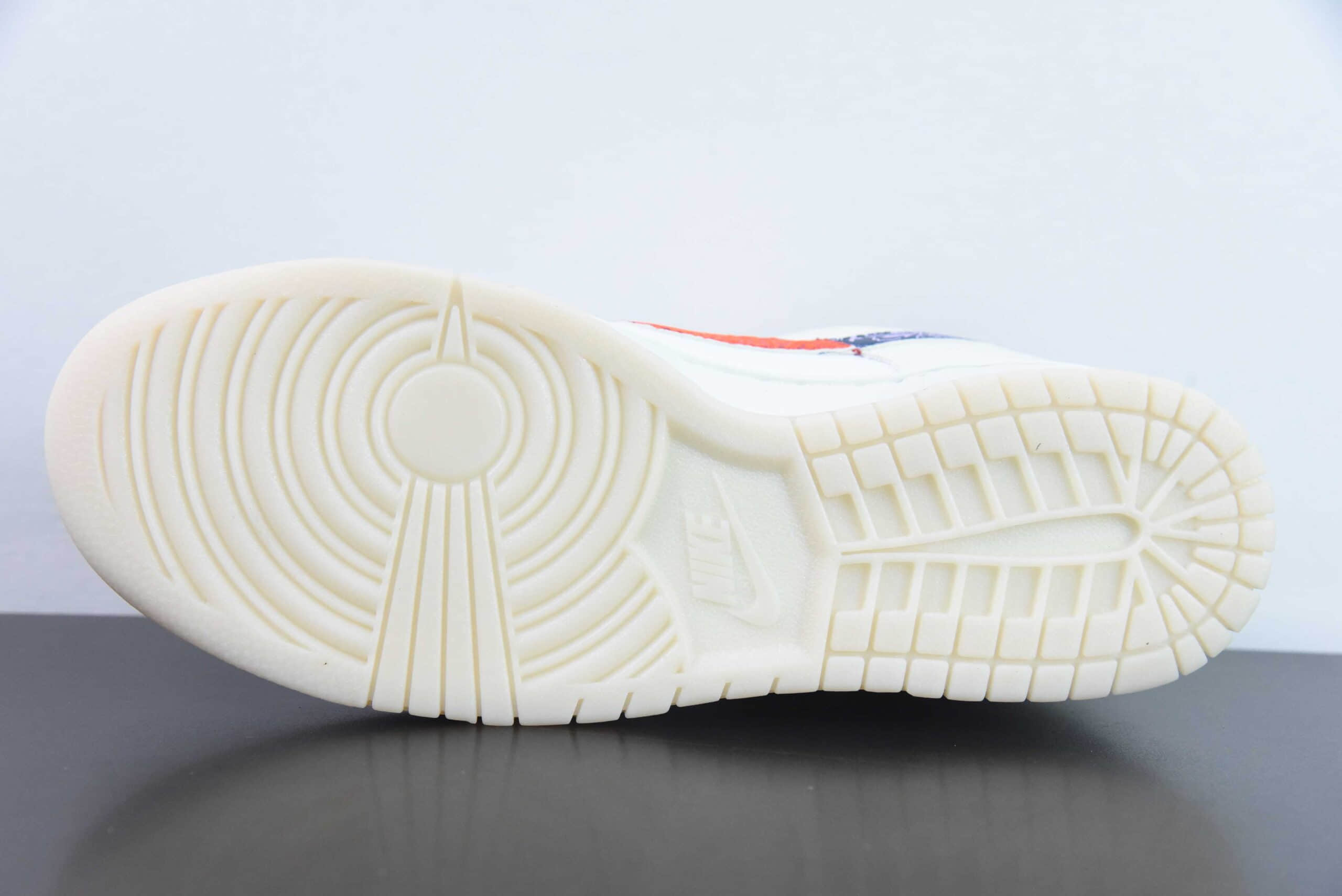 耐克Nike DUNK SB Low Decon 白色七彩鸳鸯SB低帮休闲滑板鞋纯原版本货号:FN8913-141